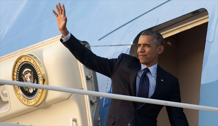 Presidente de EEUU llega a Varsovia